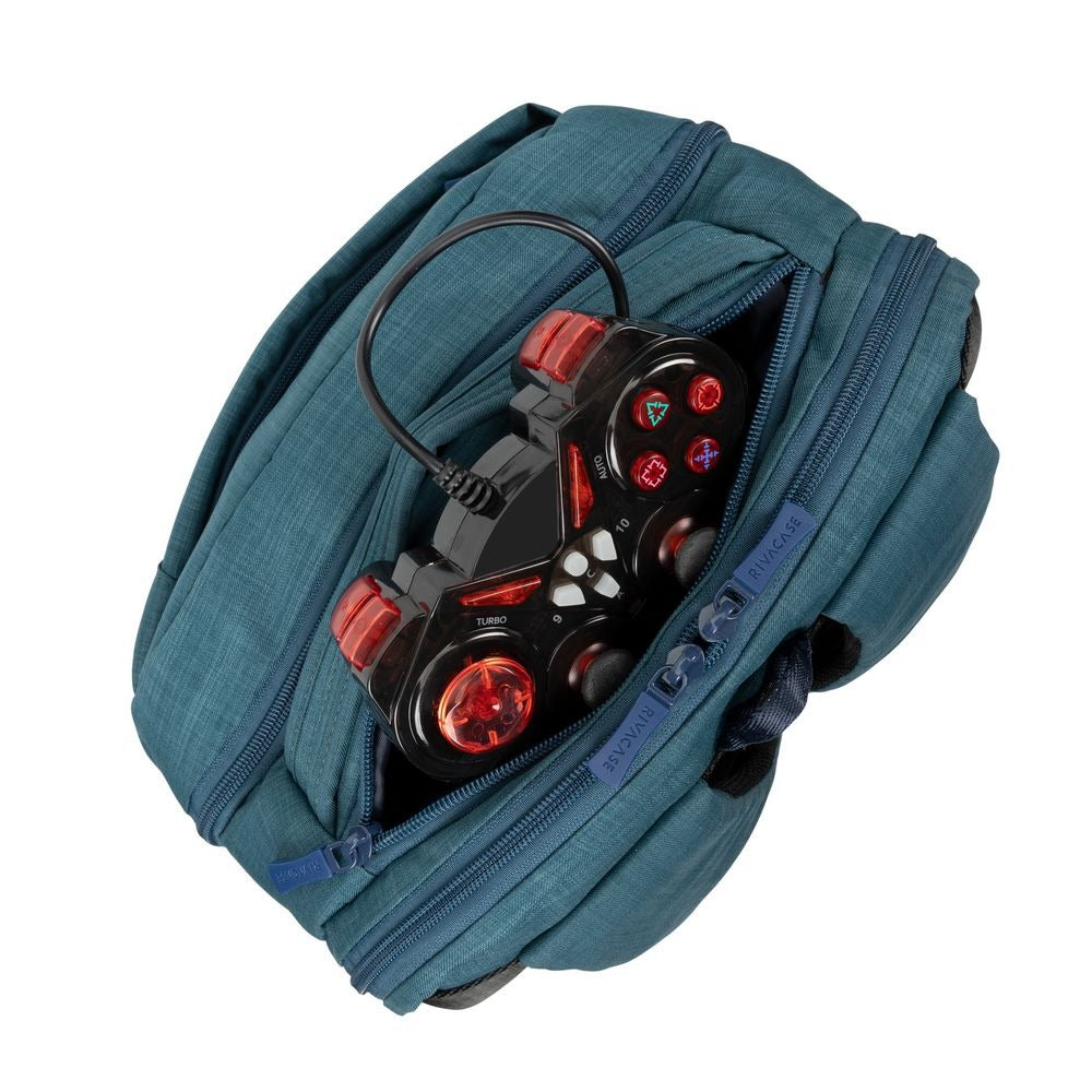RIVACASE BISCAYNE 8365 blue carry-on Laptop backpack 17.3"