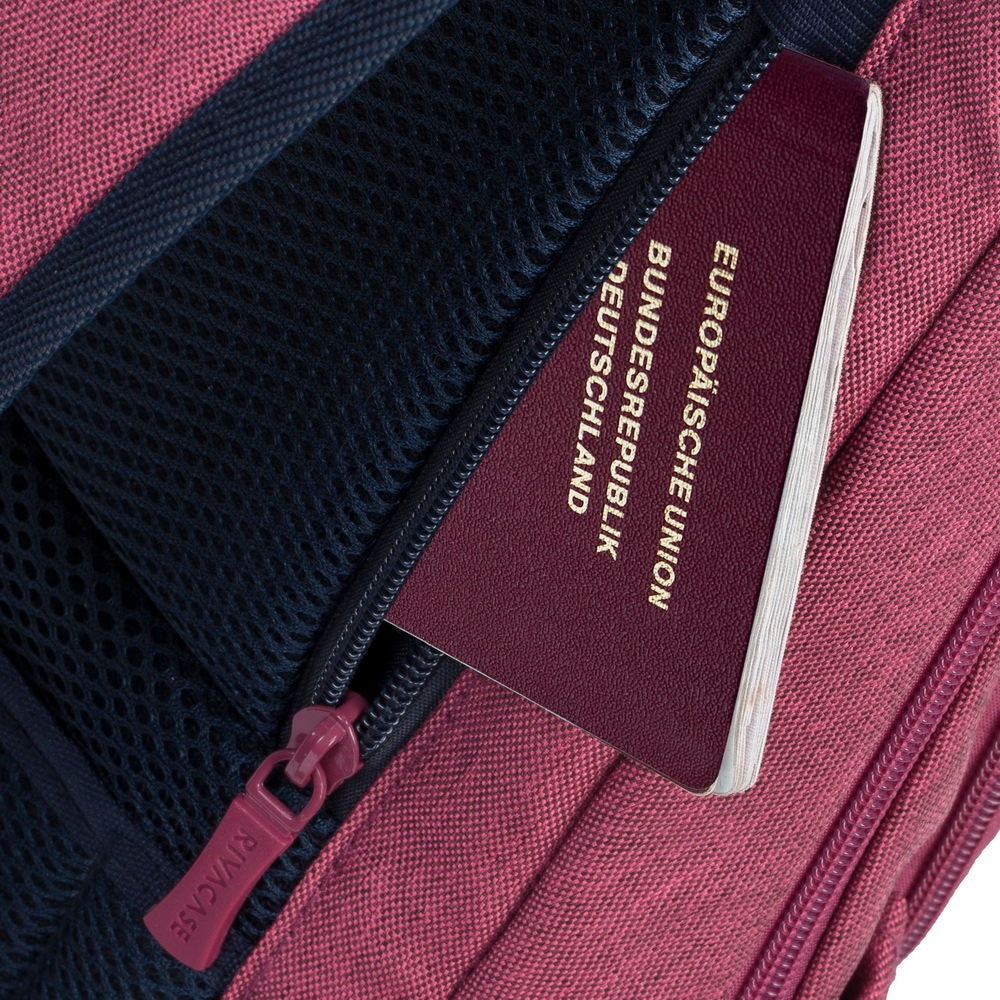 RIVACASE SUZUKA-ECO 7760 red ECO Laptop backpack 15.6"