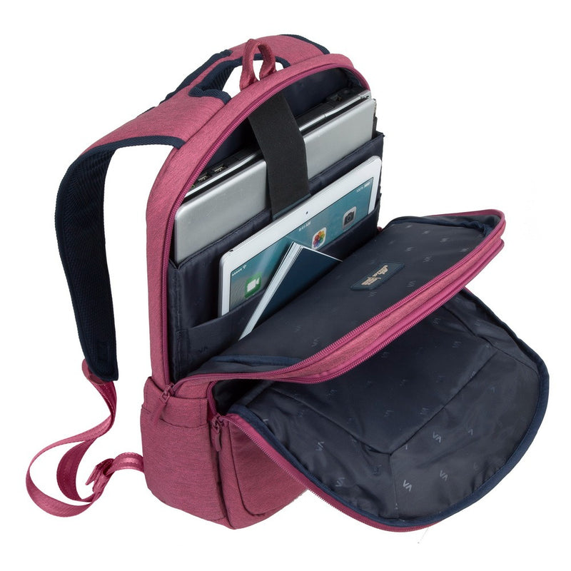 RIVACASE SUZUKA-ECO 7760 red ECO Laptop backpack 15.6"