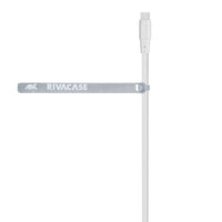 RIVACASE PS6002 WT12 Type С 2.0 – USB cable 1.2m white