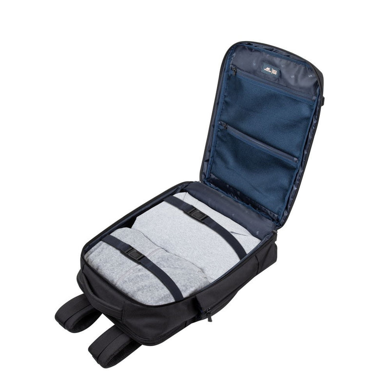 RIVACASE TEGEL-ECO 8461 black ECO Travel Laptop Backpack 17.3”