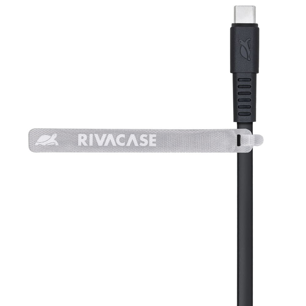 RIVACASE PS6005 BK12 ENG Type-C / Type-C cable 1,2m black