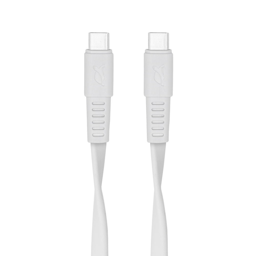 RIVACASE PS6005 WT12 Type-C / Type-C cable 1,2m white