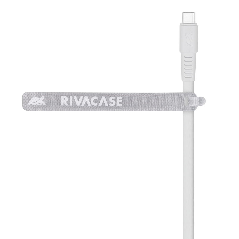 RIVACASE PS6005 WT12 Type-C / Type-C cable 1,2m white