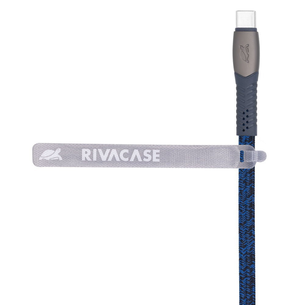 RIVACASE PS6105 BL12 Type-C / Type-C cable 1,2m blue