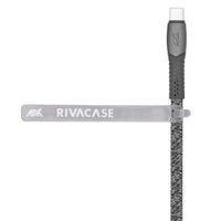 RIVACASE PS6105 GR12 Type-C / Type-C cable 1,2m grey