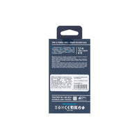 RIVACASE PS6005 WT12 Type-C / Type-C cable 1,2m white