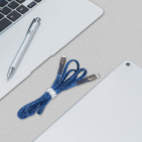 RIVACASE PS6105 BL12 Type-C / Type-C cable 1,2m blue