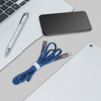 RIVACASE PS6105 BL12 Type-C / Type-C cable 1,2m blue