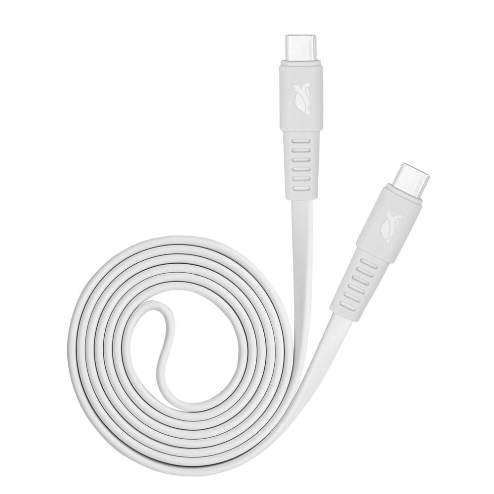 RIVACASE PS6005 WT12 Type-C / Type-C cable 1,2m white