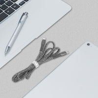 RIVACASE PS6105 GR12 Type-C / Type-C cable 1,2m grey