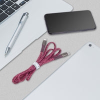 RIVACASE PS6105 RD12 Type-C / Type-C cable 1,2m red