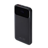 RIVACASE VA2211 (10000 mAh) black, QC/PD 3 built-in cables portable battery