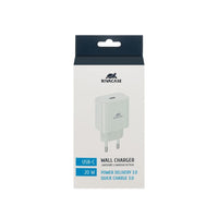 RIVACASE PS4101 W00 EU wall charger white 20W PD 3.0/ 1 USB-C