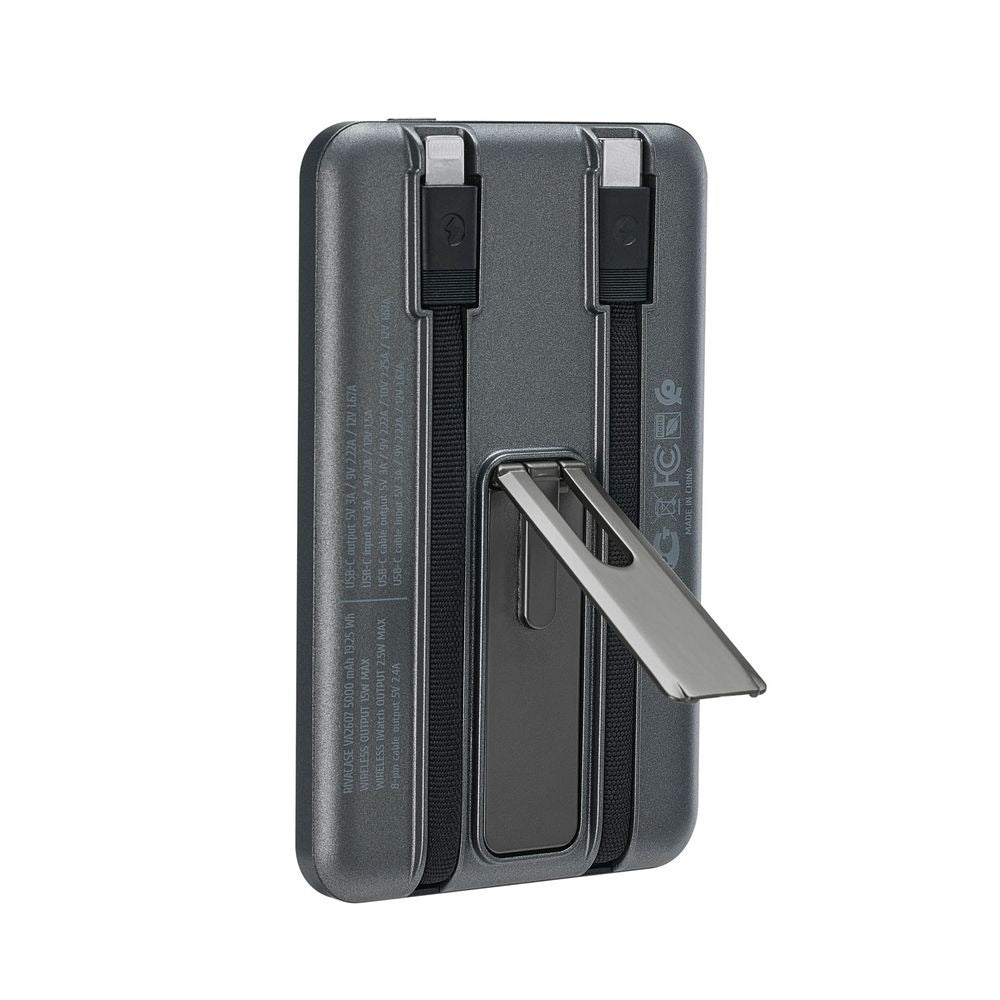 RIVACASE VA2607 (5000 mAh) Magsafe Qi WIRELESS 15W + QC/PD20W + iWatch charger power bank