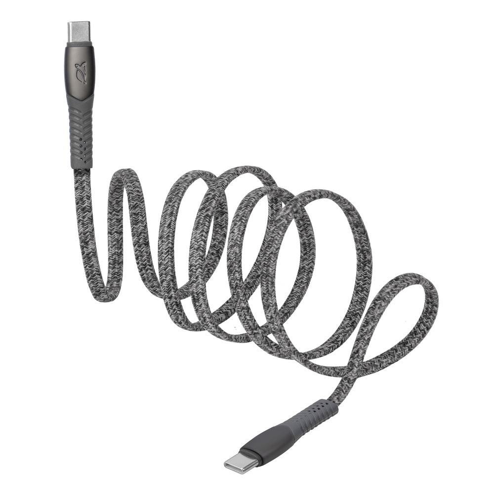 RIVACASE PS6105 GR12 Type-C / Type-C cable 1,2m grey