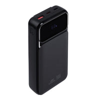 RIVACASE VA2221 (20000 mAh) black, QC/PD 3 built-in cables portable battery