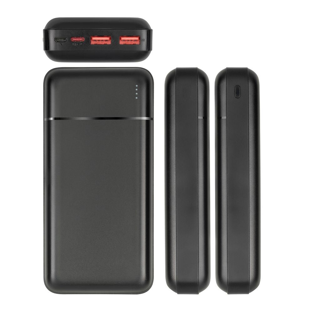 RIVACASE VA2102 (20000 mAh) black, QC/PD 22.5W portable battery