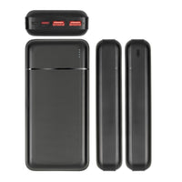 RIVACASE VA2102 (20000 mAh) black, QC/PD 22.5W portable battery