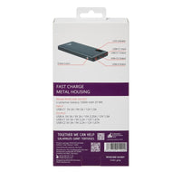 RIVACASE VA1021 (10000 mAh) QC / PD metal power bank