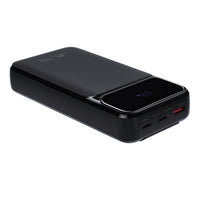 RIVACASE VA2221 (20000 mAh) black, QC/PD 3 built-in cables portable battery