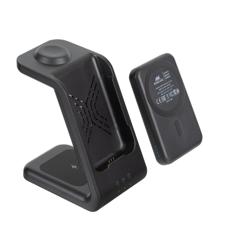 RIVACASE VA4917 Magsafe Qi WIRELESS 15W + QC/PD20W 5000 mAh 3-in-1 portable battery
