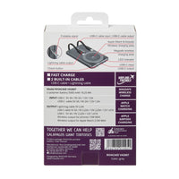 RIVACASE VA2607 (5000 mAh) Magsafe Qi WIRELESS 15W + QC/PD20W + iWatch charger power bank