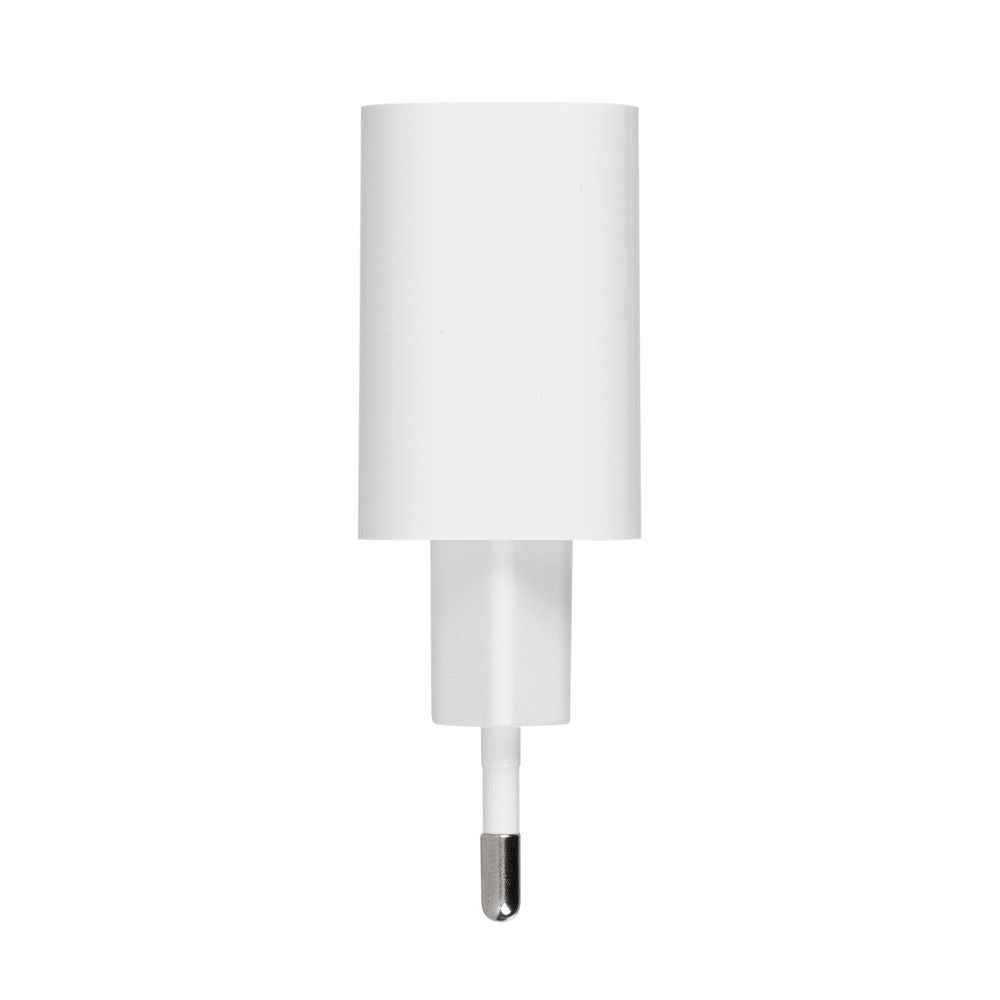 RIVACASE PS4102 WD5 EU wall charger white PD20W + QC3.0, USB-A + USB-C, with USB-C/Lightning cable