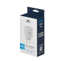 RIVACASE PS4101 W00 EU wall charger white 20W PD 3.0/ 1 USB-C