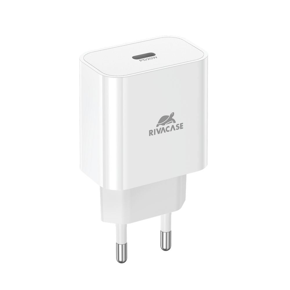 RIVACASE PS4101 W00 EU wall charger white 20W PD 3.0/ 1 USB-C