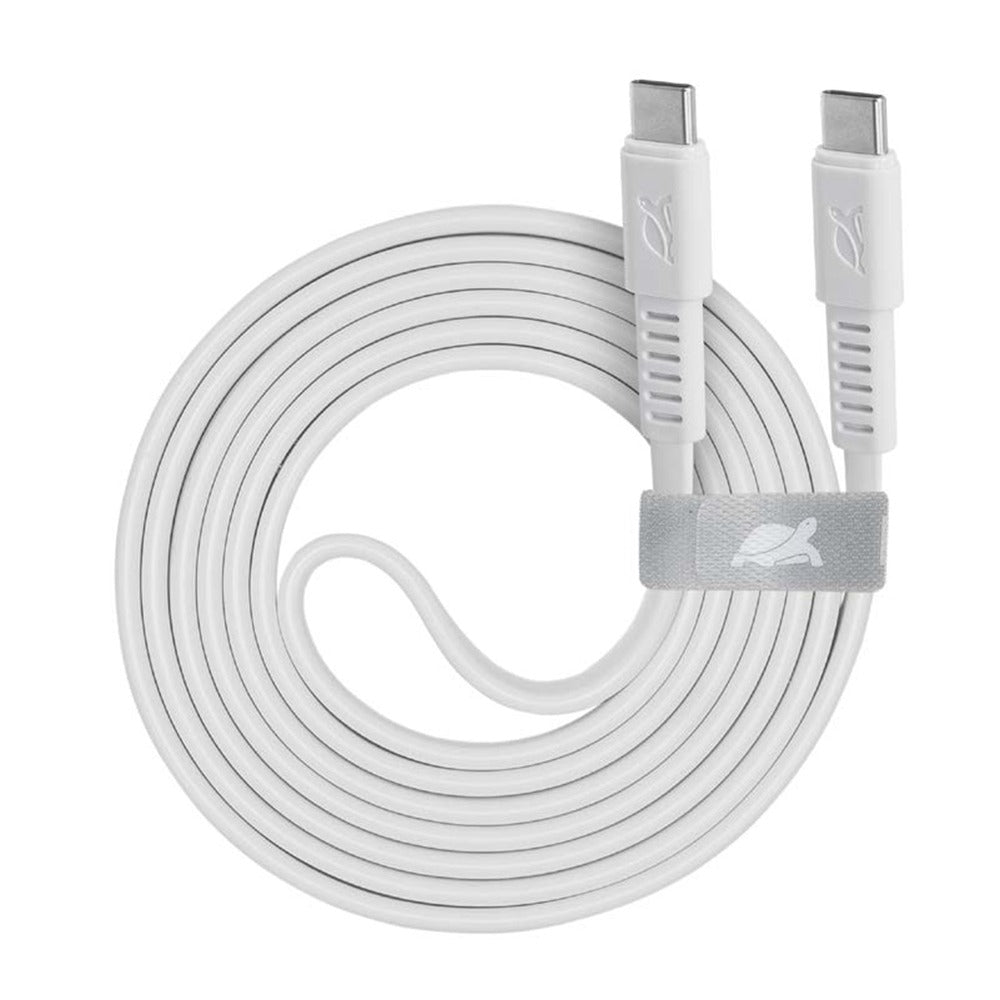 RIVACASE PS6005 WT12 Type-C / Type-C cable 1,2m white