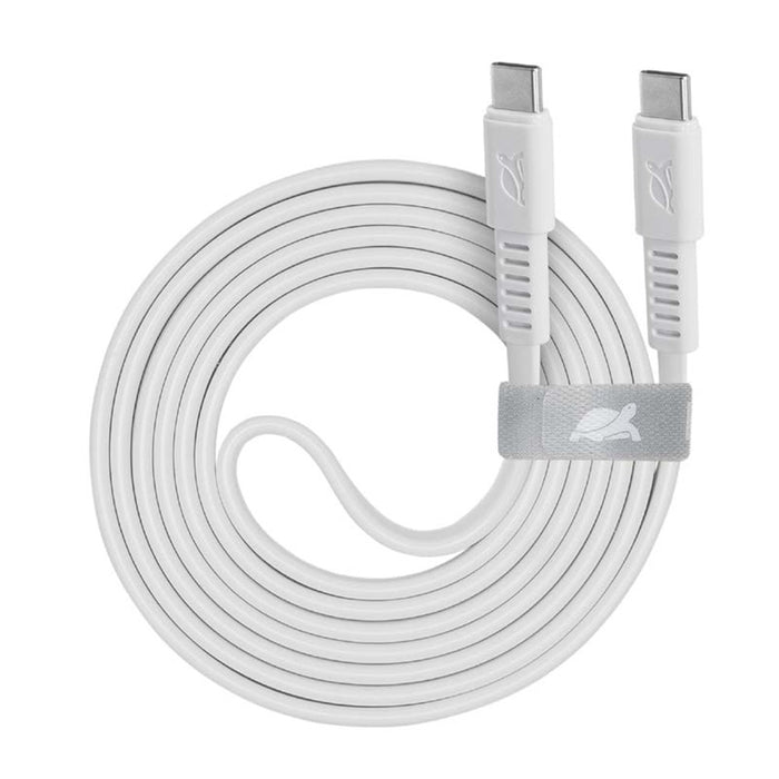 RIVACASE PS6005 WT12 Type-C / Type-C cable 1,2m white
