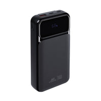 RIVACASE VA2221 (20000 mAh) black, QC/PD 3 built-in cables portable battery