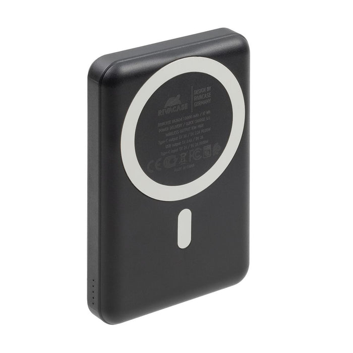 RIVACASE VA2604 (10000 mAh) Magsafe Qi WIRELESS 15W + QC/PD20W portable battery with stand