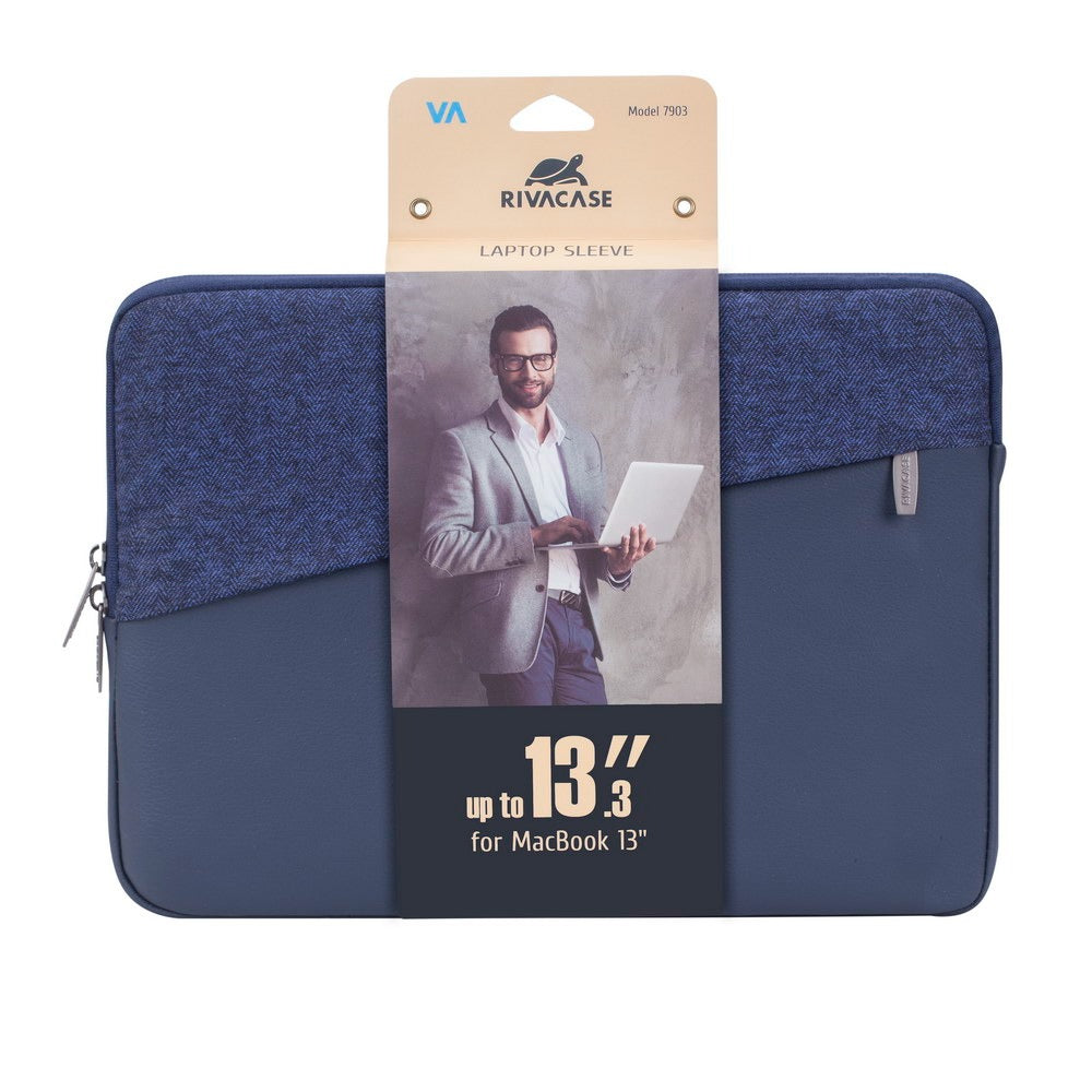 RIVACASE EGMONT 7903 blue MacBook Pro and Ultrabook sleeve 13.3"