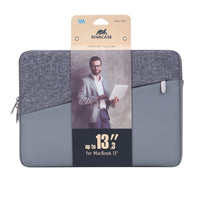 RIVACASE EGMONT 7903 grey MacBook Pro and Ultrabook sleeve 13.3"