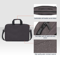 RIVACASE SUZUKA-ECO 7730 black ECO Laptop shoulder bag 15.6"