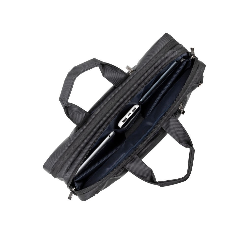 RIVACASE CENTRAL 8290 charcoal black convertible Laptop bag/backpack 16"