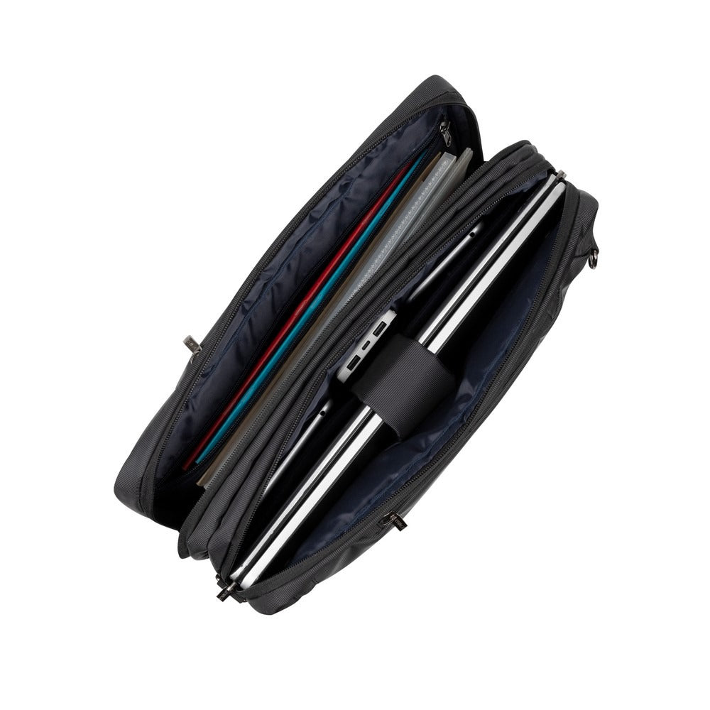 RIVACASE CENTRAL 8290 charcoal black convertible Laptop bag/backpack 16"