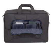 RIVACASE TEGEL-ECO 8455 black ECO full size Laptop Bag 17.3"