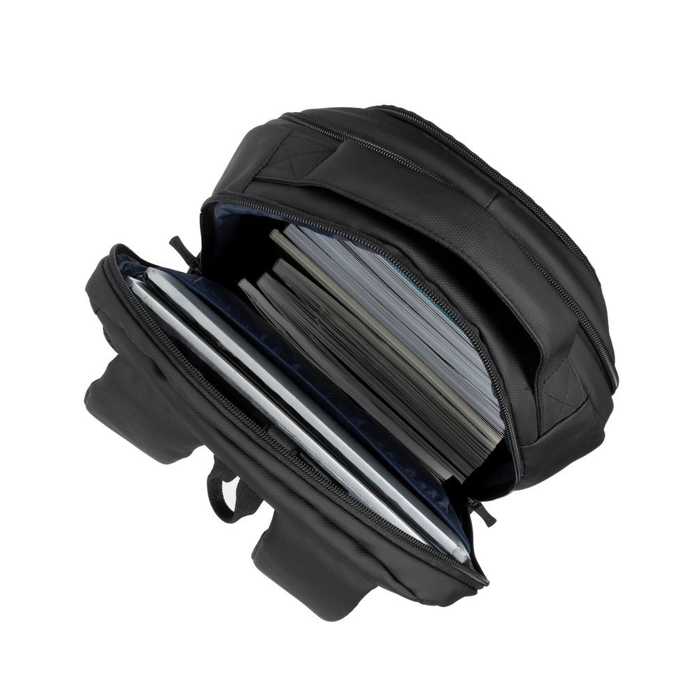 RIVACASE TEGEL-ECO 8435 black Coated ECO Laptop Backpack 15.6”