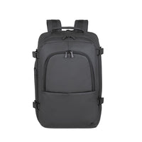 RIVACASE TEGEL-ECO 8465 black Coated ECO Travel Laptop Backpack 17.3”