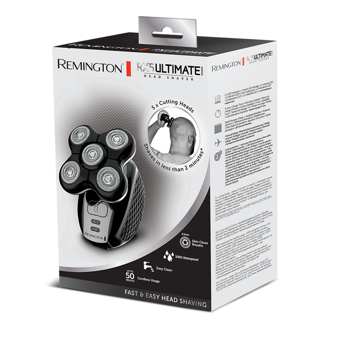 Remington XR1500 Ultimate Series RX5 Head Shaver