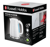 Russell Hobbs Honeycomb Kettle White