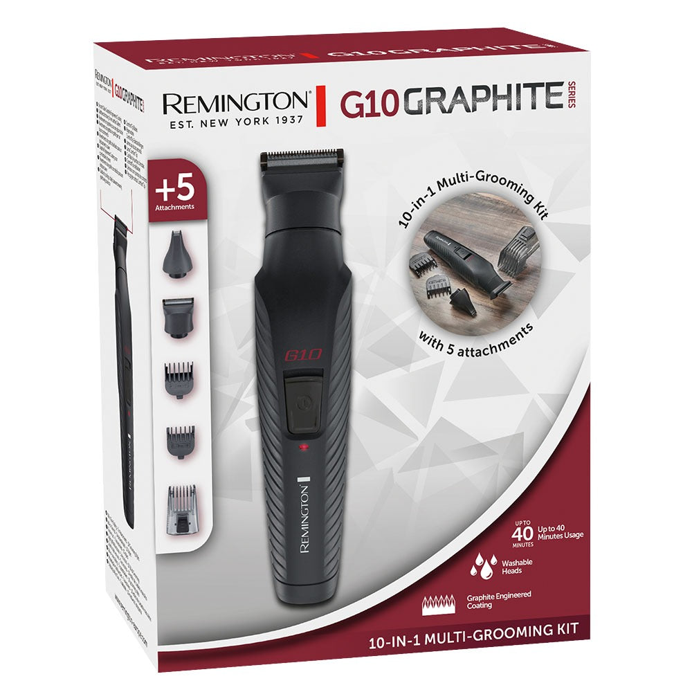 Remington PG2100 G10-in-1 Graphite Series Multi-grooming Kit