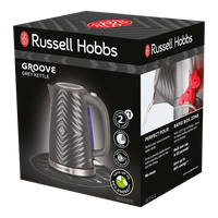 Russell Hobbs Groove Kettle Grey