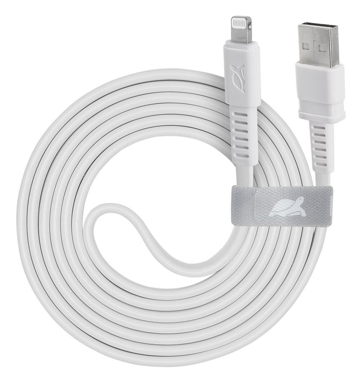 RIVACASE PS6008 WT12 USB-A / Lightning cable 1,2m white