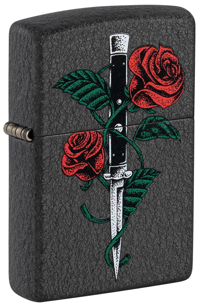 Rose Dagger Tattoo Design - 49778