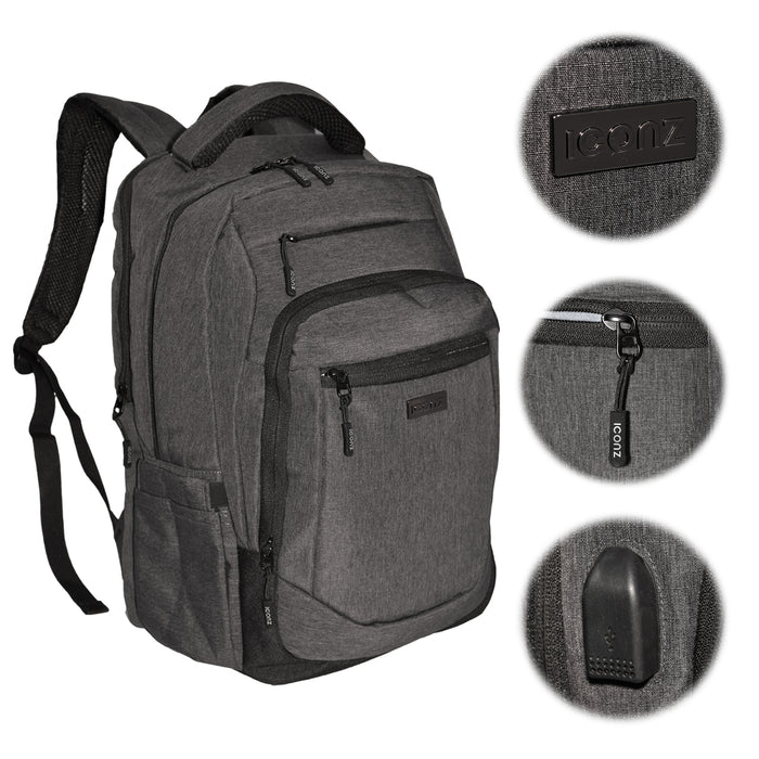 Hong Kong Backpack 15.6 Black 4060
