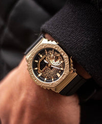 G-SHOCK GM-2100MG-1ADR Metal-Covered Octagonal Bezel